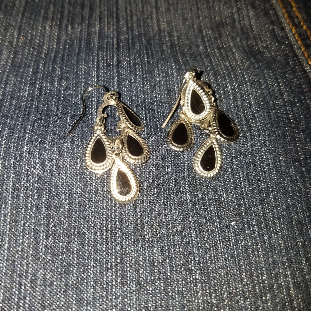 Silver earings